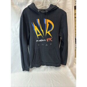 Nike Air Jordan NYC Hoodie Sweater Pullover Knicks Colors Small